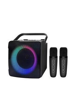 LIXES SD-508 Mini Karaoke Speaker – Portable Bluetooth Speaker with Built-in Microphone for Fun Singing Sessions 