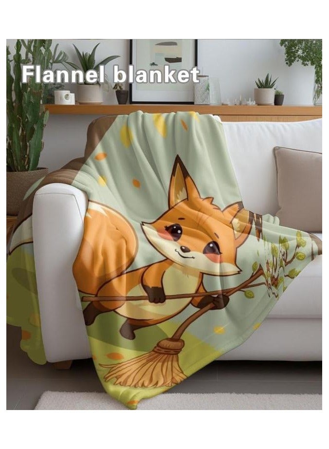 general Baby and children's cartoon flannel thin blanket (warm and comfortable, suitable for sleep, games) 70cm*100cm - 872 - Image 3