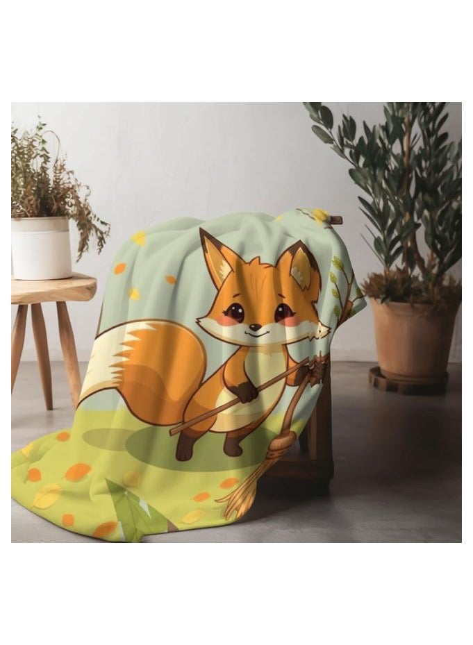 general Baby and children's cartoon flannel thin blanket (warm and comfortable, suitable for sleep, games) 70cm*100cm - 872 - Image 4