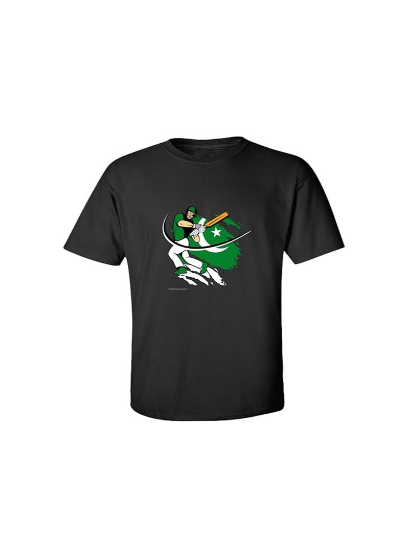 Printshop4me Pakistan Team Jersey Cricket Fans Memroillia Souvenir Tshirts for Men or Women popular for Cricket Fans - Image 1