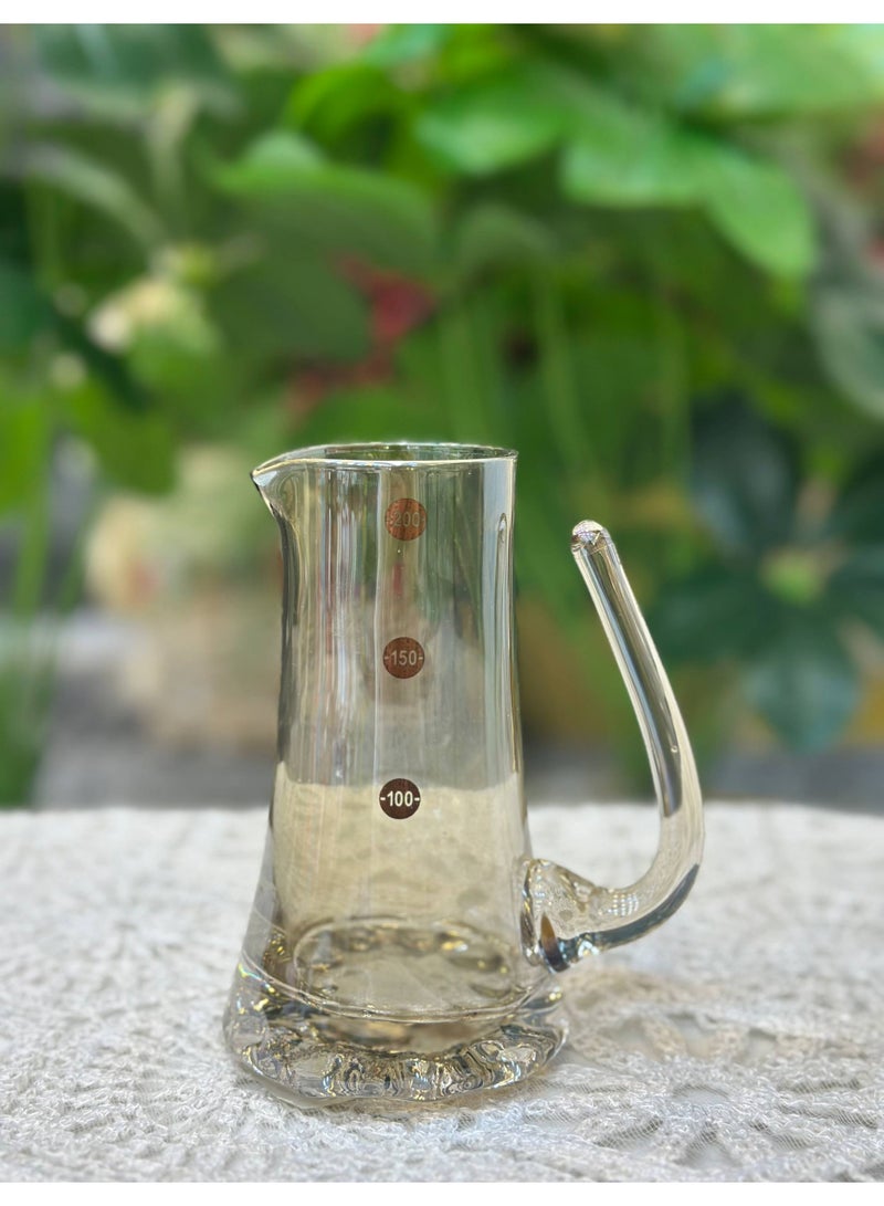 200ml honey glass standard flask