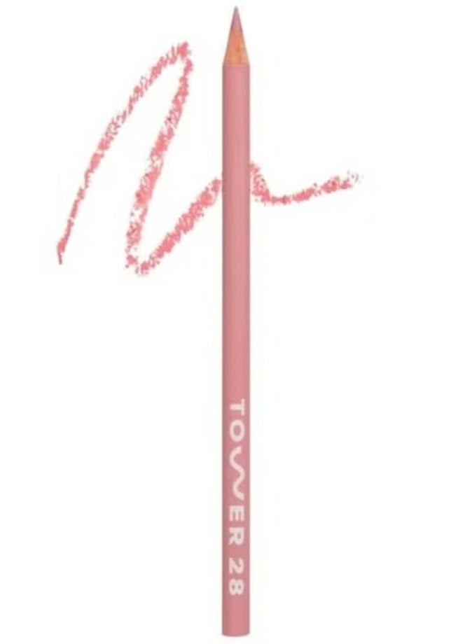 Tower 28 OneLiner Lip, Eye & Cheek Multi-Use Liner Pencil , Fill Me In - rosy nude 1.14g | Long-Wear, Vegan & Creamy Formula - Image 1