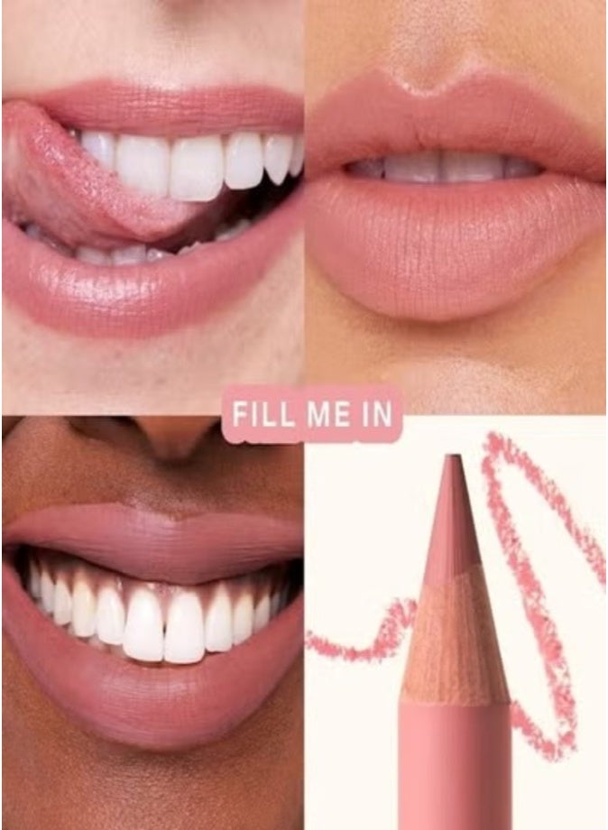 Tower 28 OneLiner Lip, Eye & Cheek Multi-Use Liner Pencil , Fill Me In - rosy nude 1.14g | Long-Wear, Vegan & Creamy Formula - Image 2