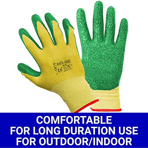 Yuvcon® Gardening Gloves | Reusable, Heavy Duty, Universal Size Gloves for Agriculture and Gardening Work | Garden Gloves - Image 5