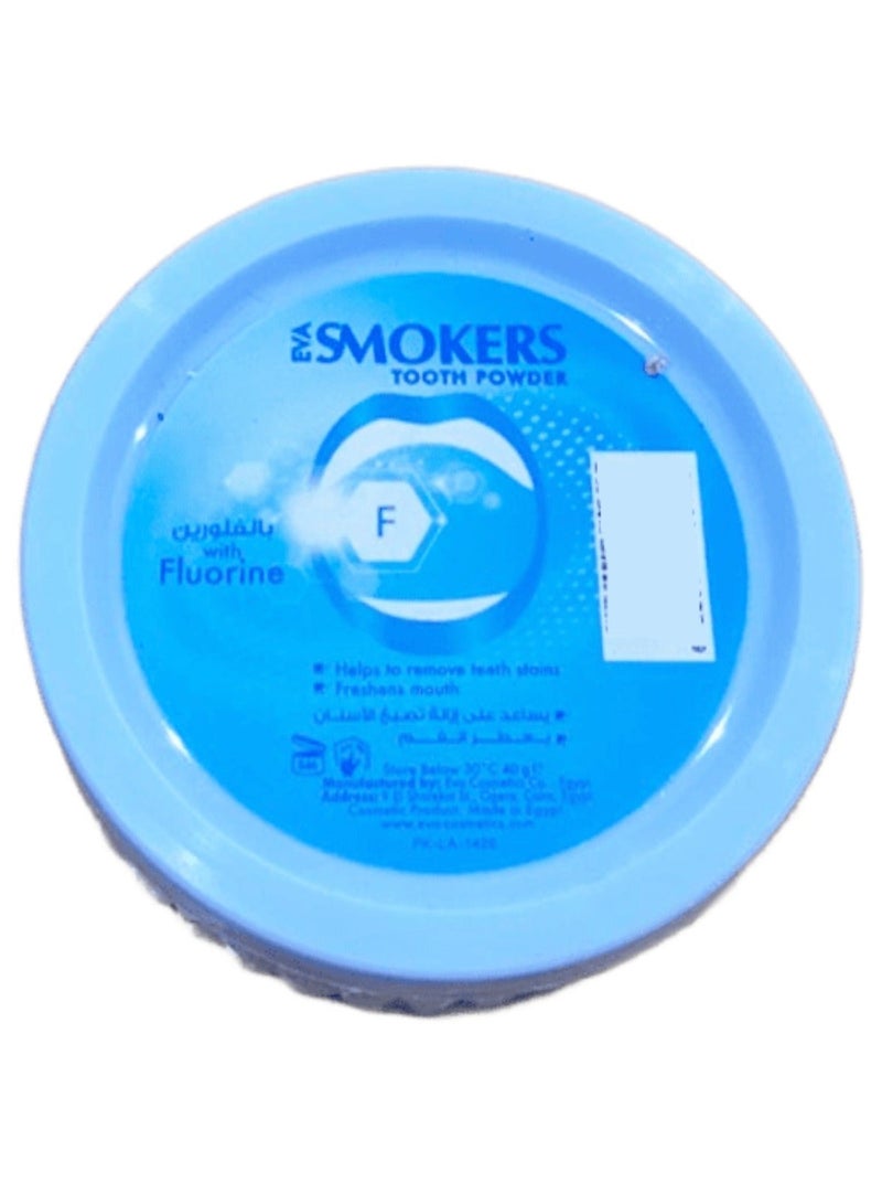 Eva Smoker Tooth Powder With Fluorine 40 grams - Image 2