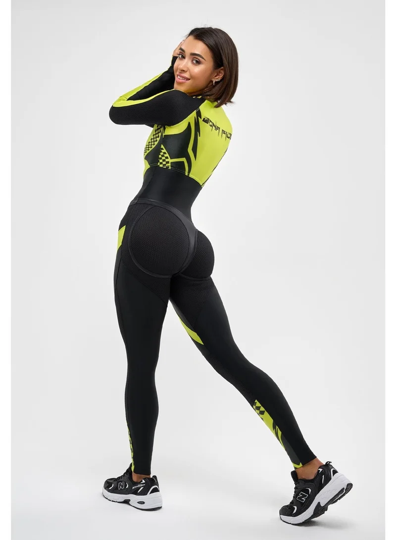 Bona Fide Comebase Distinction Lime Comebase Distinction Lime Running Jumpsuit for Women for Women | Best Price UAE