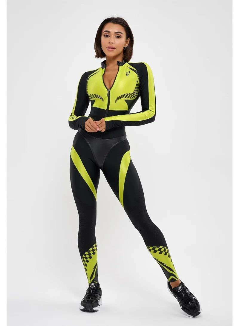 Bona Fide Comebase Distinction Lime Comebase Distinction Lime Running Jumpsuit for Women for Women | Best Price UAE