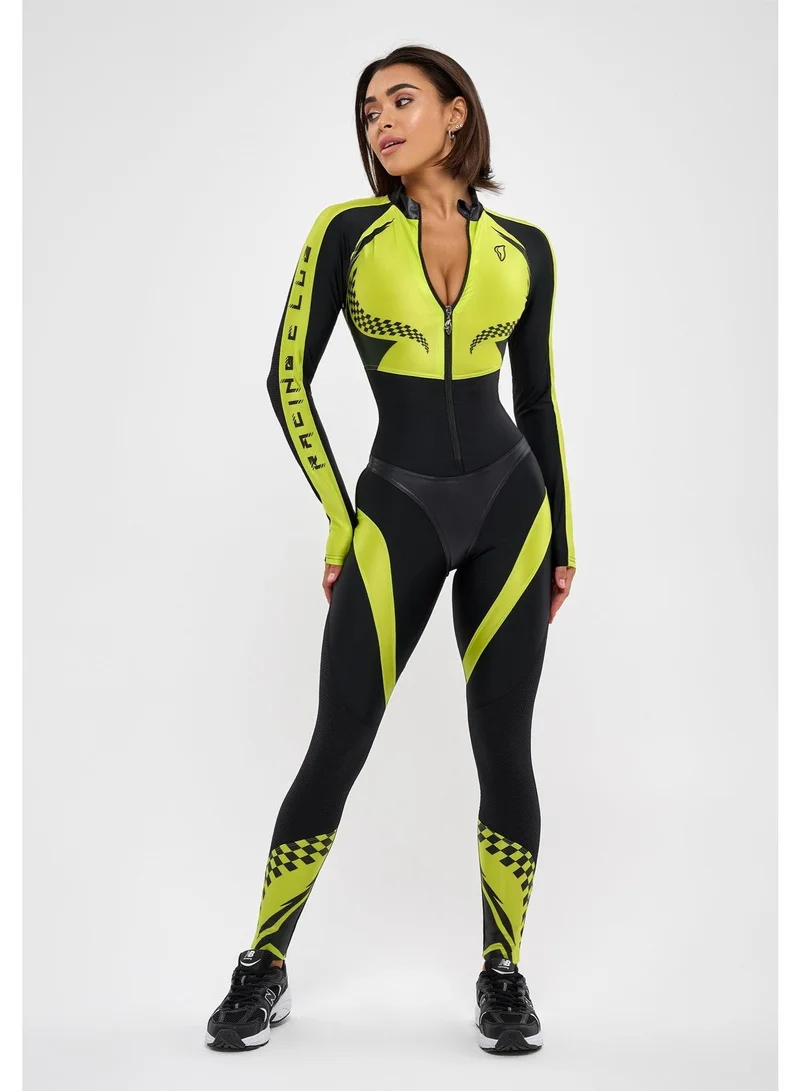 Bona Fide Comebase Distinction Lime Comebase Distinction Lime Running Jumpsuit for Women for Women | Best Price UAE