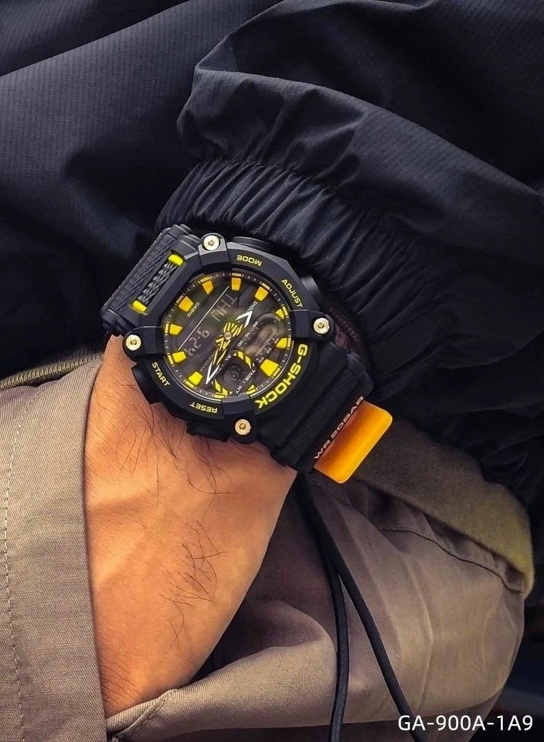 CASIO Casio G-SHOCK Sports Watch Multifunction Electronic Watch Trend Dial Waterproof GA-900A-1A9 - Image 2