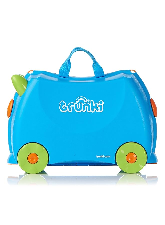 trunki Terrance Ride On Suitcase Blue [Ti0054 Gb01] - Image 3