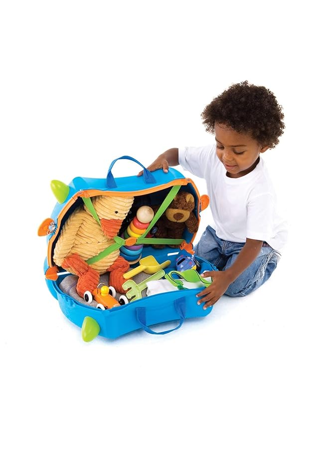 trunki Terrance Ride On Suitcase Blue [Ti0054 Gb01] - Image 2