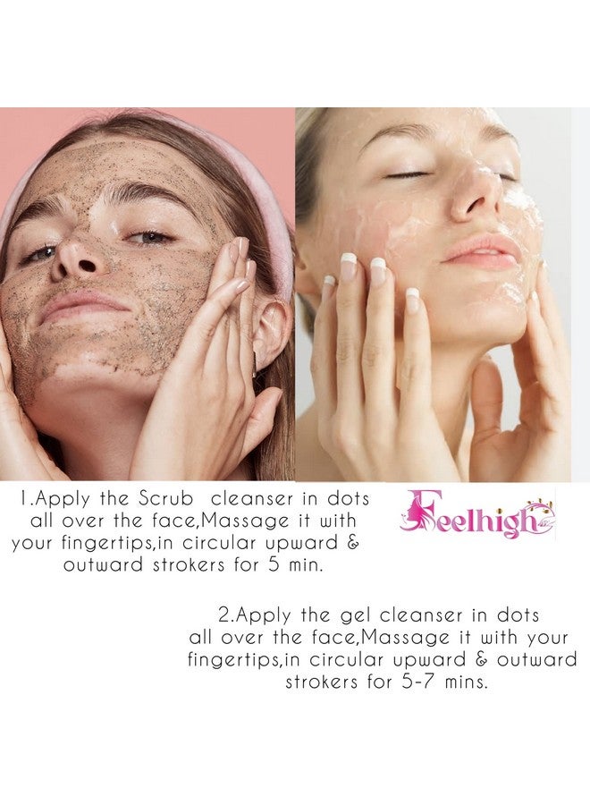 FEELHIGH سكراب البرتقال للوجه والجسم 500 مل وجل 500 مل - منتجات العناية بالبشرة - Image 3