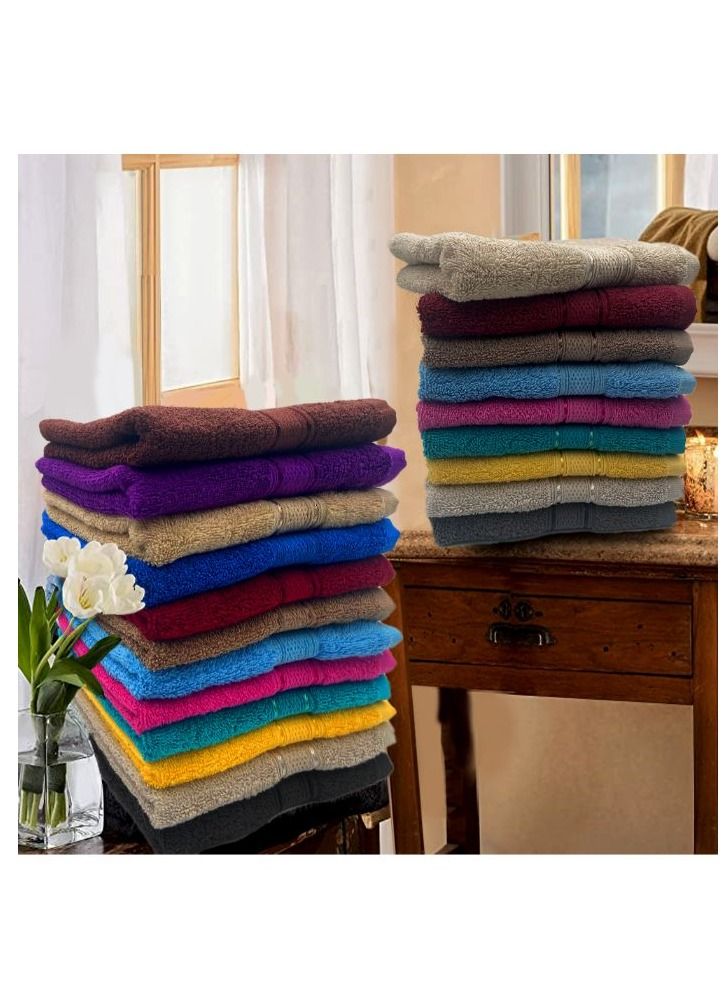 BYFT Daffodil (Light Grey) Premium Kids Towel (60x110 Cm-Set of 1) 100% Cotton, Highly Absorbent and Quick dry, Hotel and Spa Quality Bath linen with Stripe Diamond Dobby-500 Gsm - Image 5