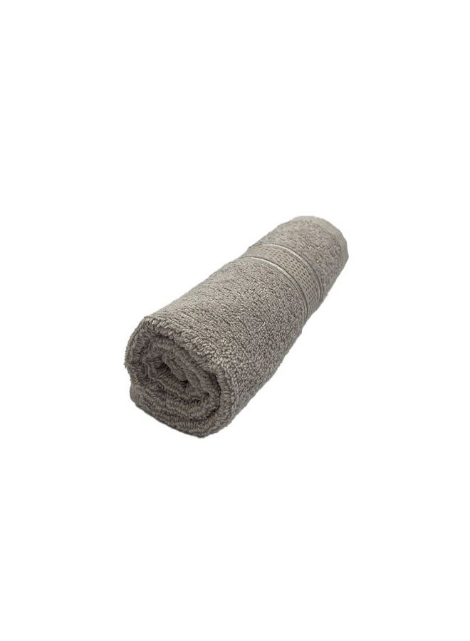 BYFT Daffodil (Light Grey) Premium Kids Towel (60x110 Cm-Set of 1) 100% Cotton, Highly Absorbent and Quick dry, Hotel and Spa Quality Bath linen with Stripe Diamond Dobby-500 Gsm - Image 4