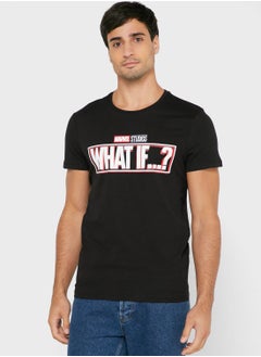 DIFUZED Slogan Crew Neck T-Shirt  - Image 1
