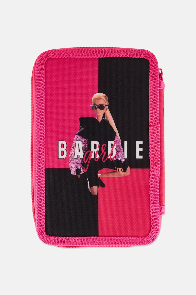 Barbie 3 Zippers Pencil Case - Image 2