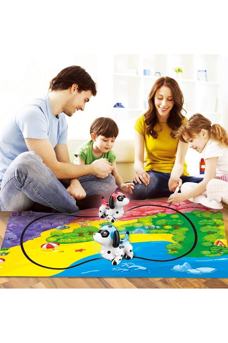 Toy Box Kids Intelligent Robot Dog Line Follower Toy Mini Robot Educational Kids Toy Small Robot - Image 2
