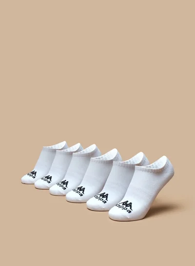 كابا Logo Detail Ankle Length Socks - Set of 6