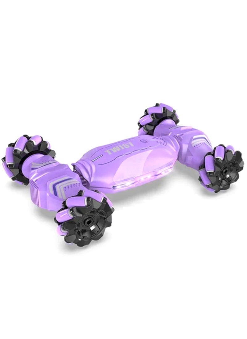 Toy Box - New Upgraded RC Stunt Car Kids Radio Control Toyz RC Car With Music And Light,Gesture Rc Car - Image 1