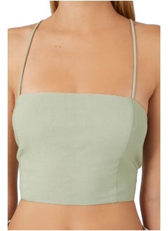 FOREVER 21 Crisscross Lace-Back Cropped Cami  - Image 5