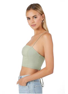 FOREVER 21 Crisscross Lace-Back Cropped Cami  - Image 2
