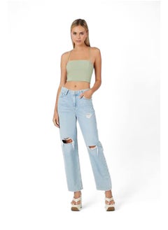 FOREVER 21 Crisscross Lace-Back Cropped Cami  - Image 4