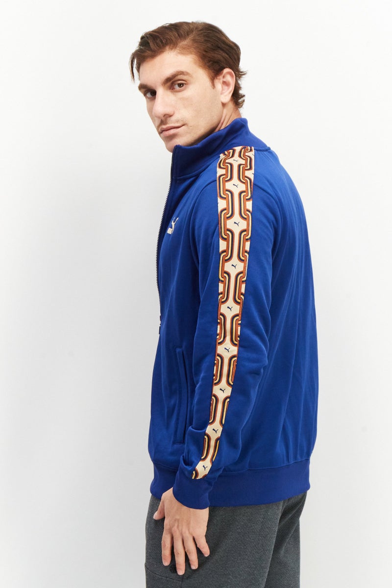 PUMA Men Sportswear Fit Long Sleeve Training Sweatshirt, Blue  - Image 2