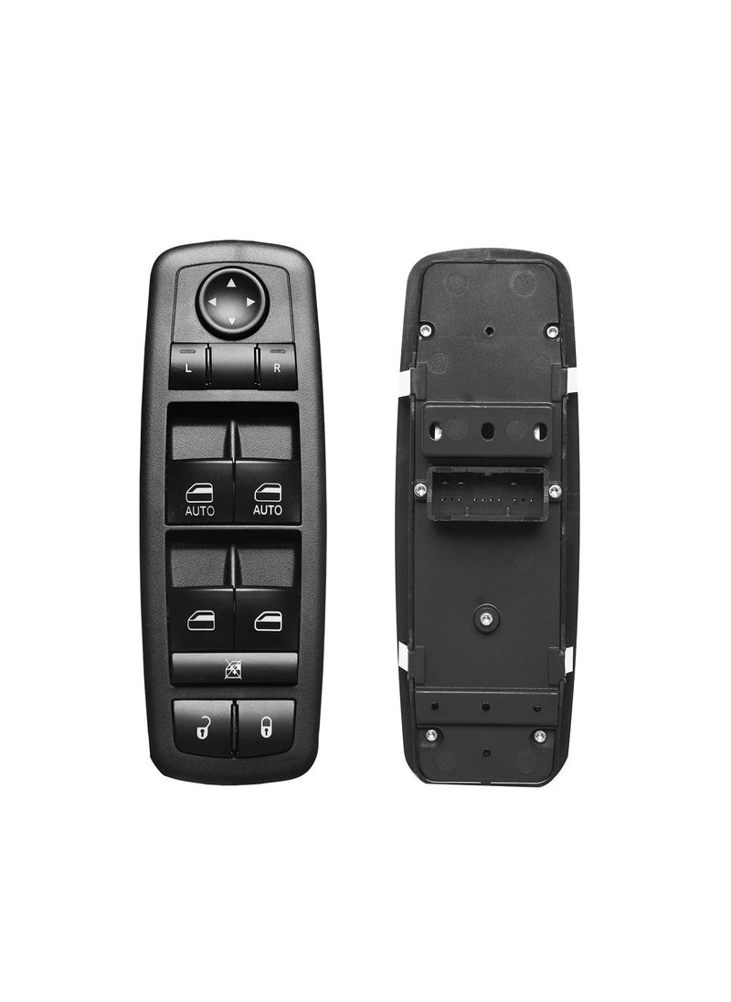 ATRACYPART Master Power Window Switch | Replcaement for 2011-2020 Chrysler 300, 2015-2017 Chrysler 200, 2011-2019 Dodge Charger, 2016-2022 Ram 1500 2500 3500 | Replaces# 68139805AB, 56046823AE, 68231805AA  - Image 1