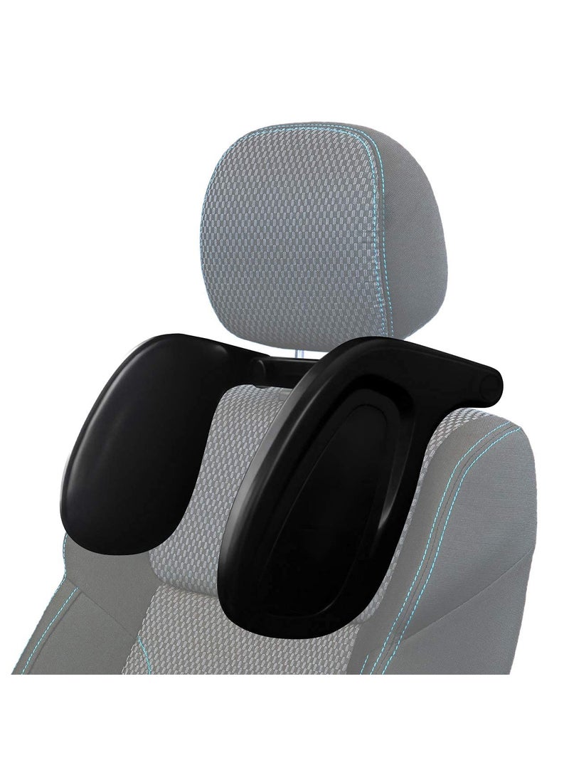 Ostin Ostin Adjustable Car Seat Pillows Head and Neck SupportTwo Side Adjustable Memory Foam UShaped Cars Seat Headrests for Most Car Seats  - Image 1