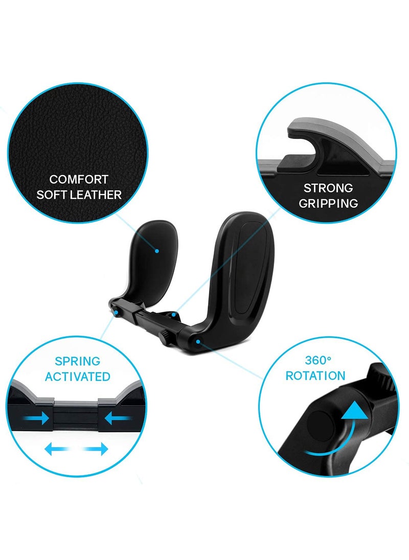 Ostin Ostin Adjustable Car Seat Pillows Head and Neck SupportTwo Side Adjustable Memory Foam UShaped Cars Seat Headrests for Most Car Seats  - Image 3