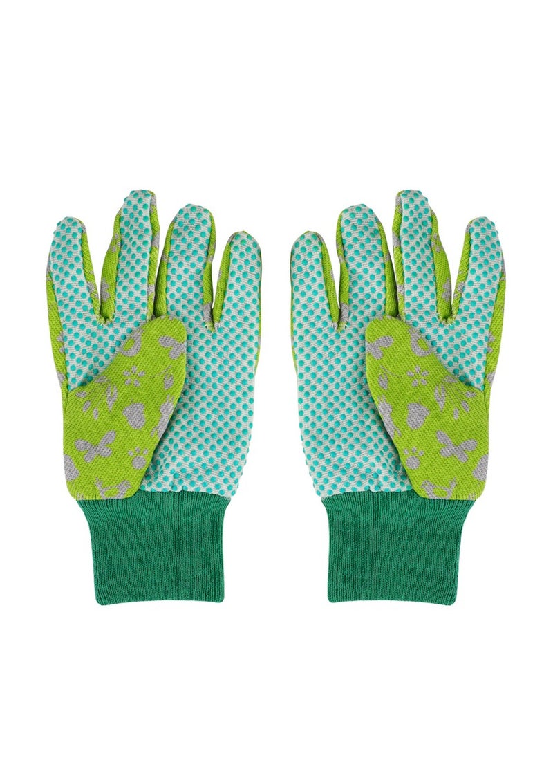 Arabest - Kids Gardening Tools - Toddler Garden Tools Set - Shovel, Rake, Trowel, Watering Can, Gardening Gloves - Garden Toys Gift for Preschool Boys & Girls (green) - Image 1