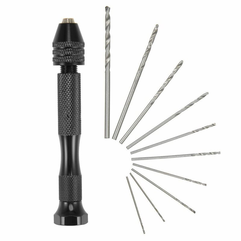 YADAV 20 Pcs Mini Micro Twist Drill Bits 05Mm3Mm WAluminum Hand Drill Keyless Chuc - Image 1
