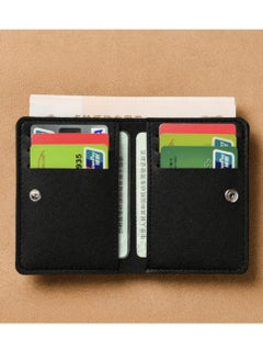 Generic New Short Version Simple Design Small Wallet, Slim Folding Mini Card Wallet, Driver License Cover  - Image 2