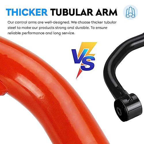 AEagle Front Upper Control Arm Lift 2-4" for Ford F150 2004-2020, with Replace Ball Joints, Adjustable Suspension Kit 4Pcs - Image 3