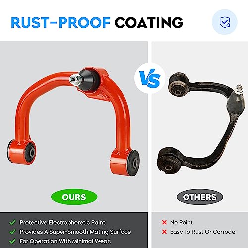 AEagle Front Upper Control Arm Lift 2-4" for Ford F150 2004-2020, with Replace Ball Joints, Adjustable Suspension Kit 4Pcs - Image 4