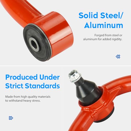 AEagle Front Upper Control Arm Lift 2-4" for Ford F150 2004-2020, with Replace Ball Joints, Adjustable Suspension Kit 4Pcs - Image 5