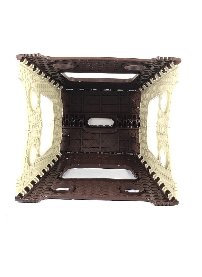 LACOPINE LACOPINE FoldingStepStool High Anti Slip Top Compact Folding Design Easy to Store for Home Outdoor etc Pack of 3  - Image 4