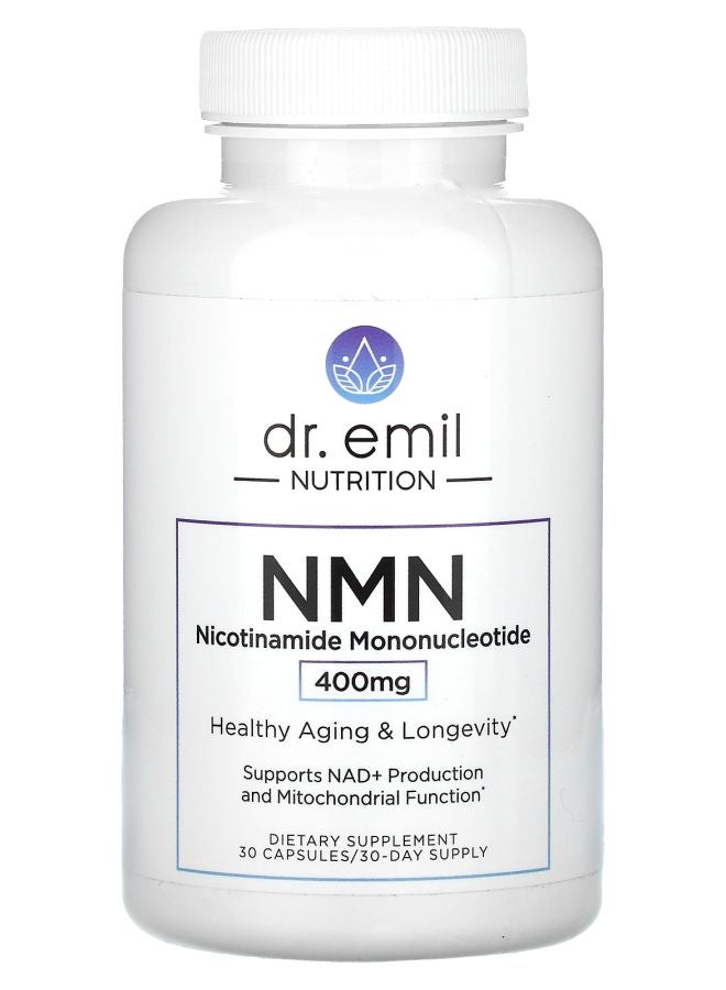 DR EMIL NUTRITION NMN 400 ملغ 30 كبسولة