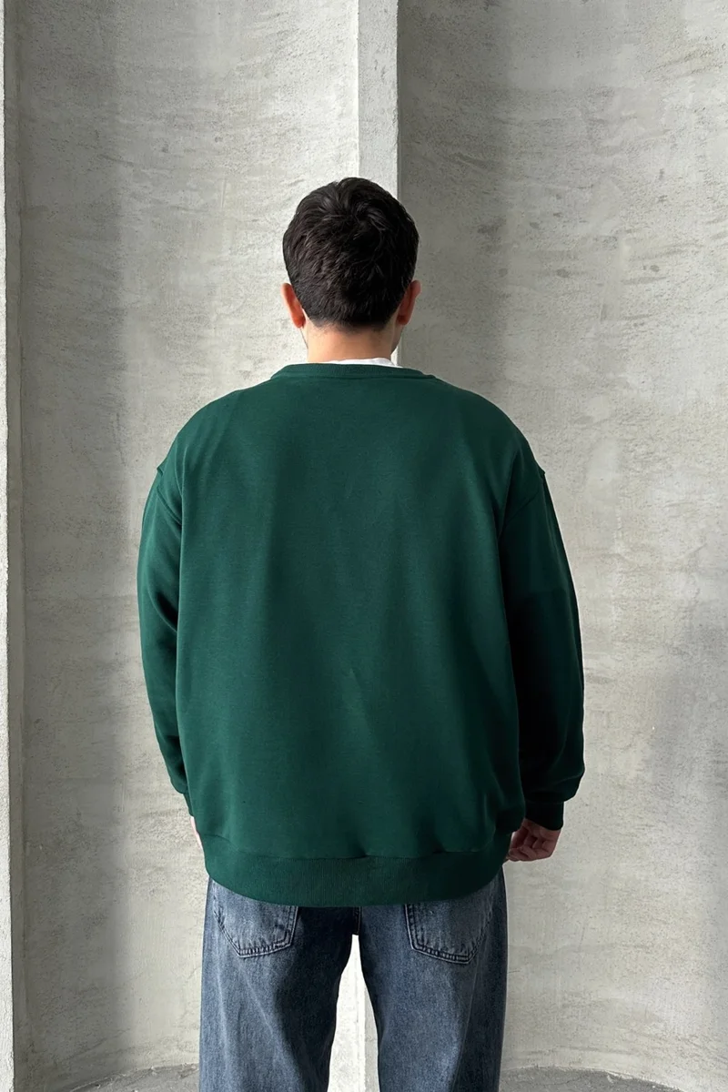 HYMAN Men's Seattle Printed Oversize Sweatshirt