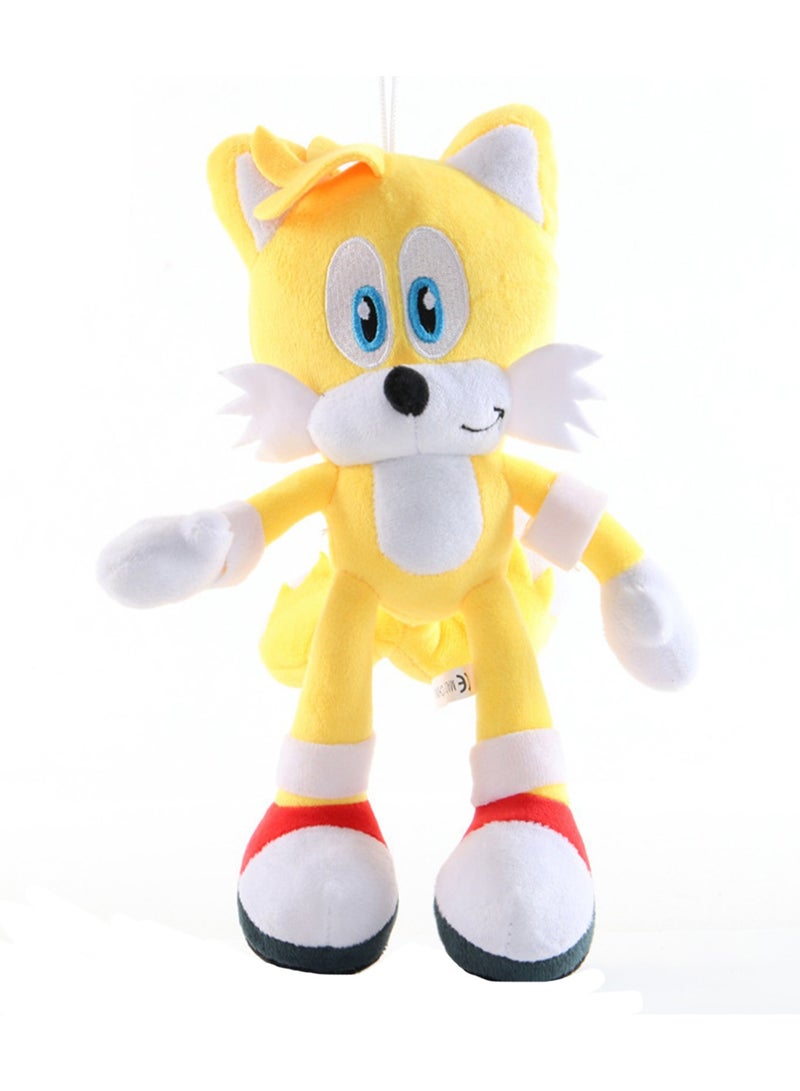 Cartoon Doll Doll Children Cute Anime Plush Toy (Yellow Sonic Mouse) - Image 1