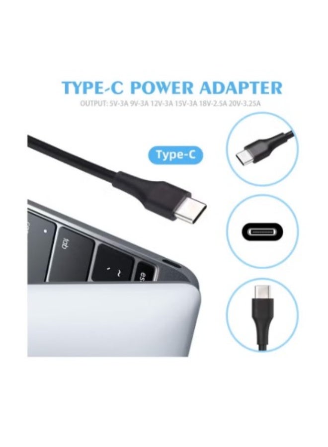 Terabyte 65W USB-C Laptop Charger Power Adapter with Cable – Compatible with Lenovo Laptops - Image 3