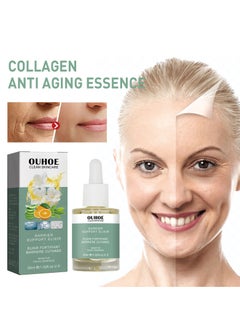 Collagen Anti Aging Essence Fades Fine Lines Around the Eyes and Tightens Skin Pores Hydrating and Moisturizing