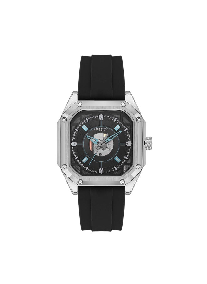 Lee Cooper - Lee Cooper Men's Watch, Multi Function Display and Silicone Strap - LC08061.399, Dark Blue - Image 1