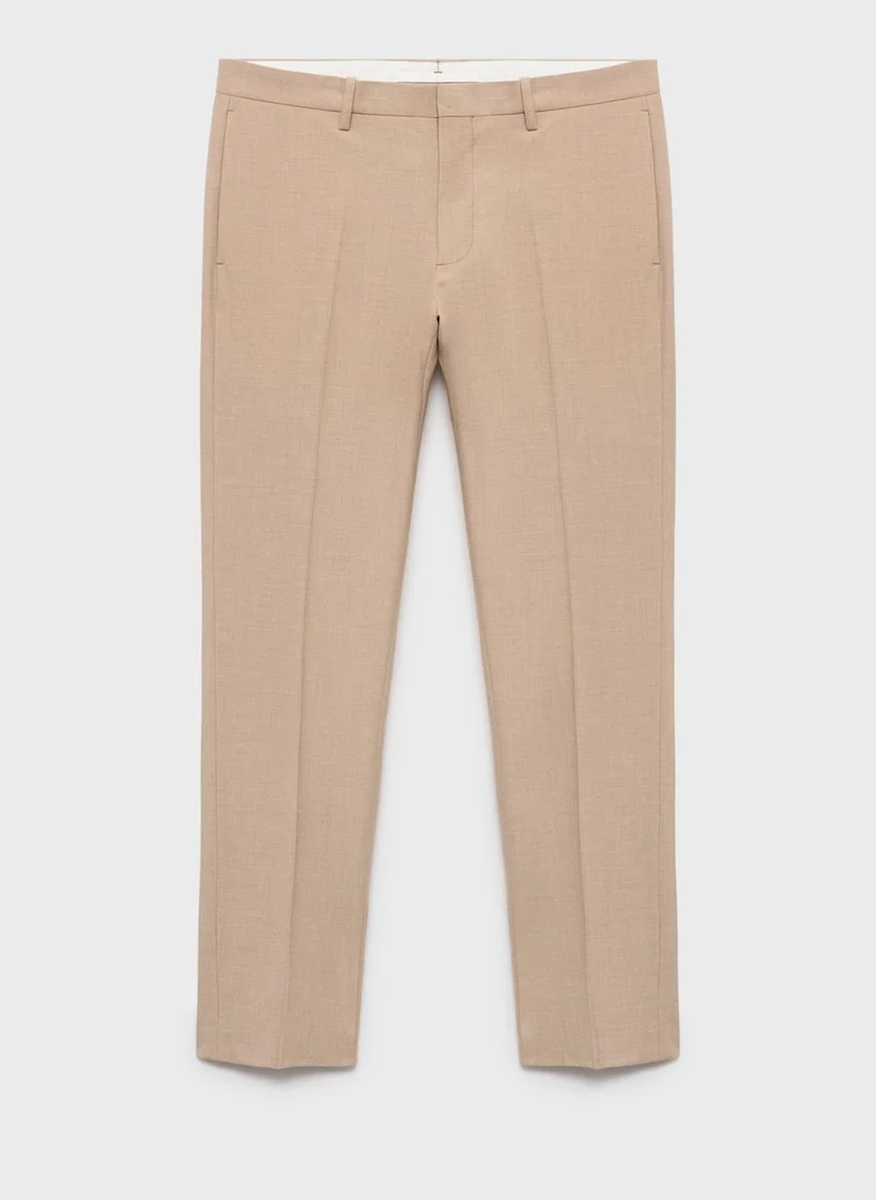 Mango Man Paris slim-fit suit trousers