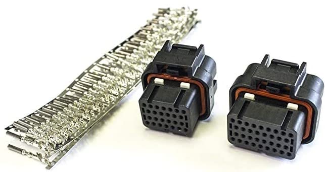 Generic OHM Racing AMP 34 & 26 pin Connector Kit for Haltech Motec Link PDM ECU (Connector KIT ONLY)  - Image 1