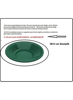 Silimo Gold Pan Gold Pan Gold Capture Sieve Gold Extraction from Streams Streams Gold Blue and Green Color  - Image 2