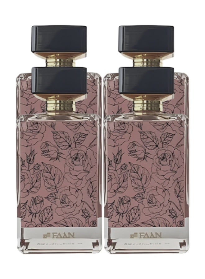 فاان 4 قطع عطر زكريات للنساء 100 مل - Image 1