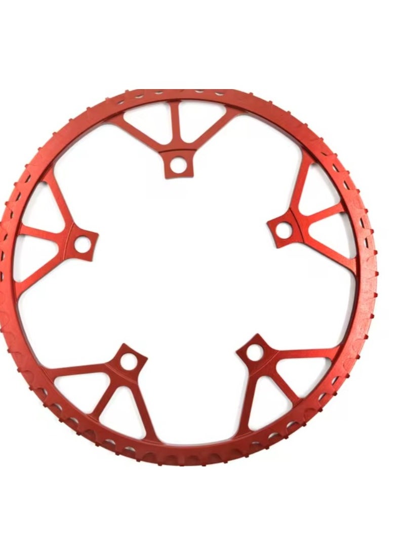 Litepro Chainring 60T Red 130Bcd Folding Bike  - Image 2