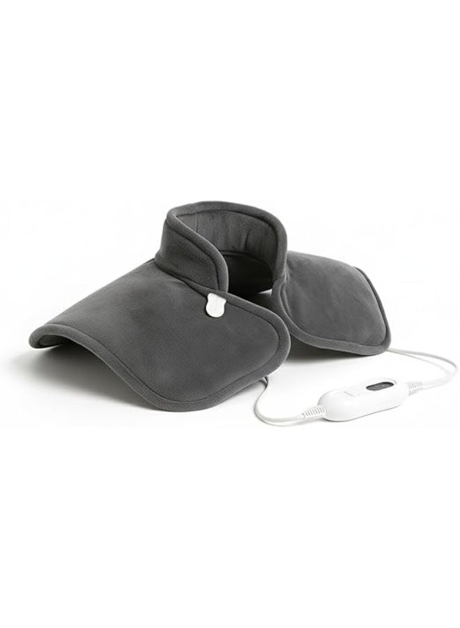 وسادة تدفئة كهربائية للكتف - تقنية تسخين سريع مع مؤقت أمان وإيقاف تلقائي - راحة علاجية مثالية للاستخدام اليومي - Image 2