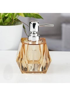 Happy Home Acrylic Soap Dispenser Durable Lotion Pump Refillable for Kitchen or Bathroom 180Ml  - Image 2